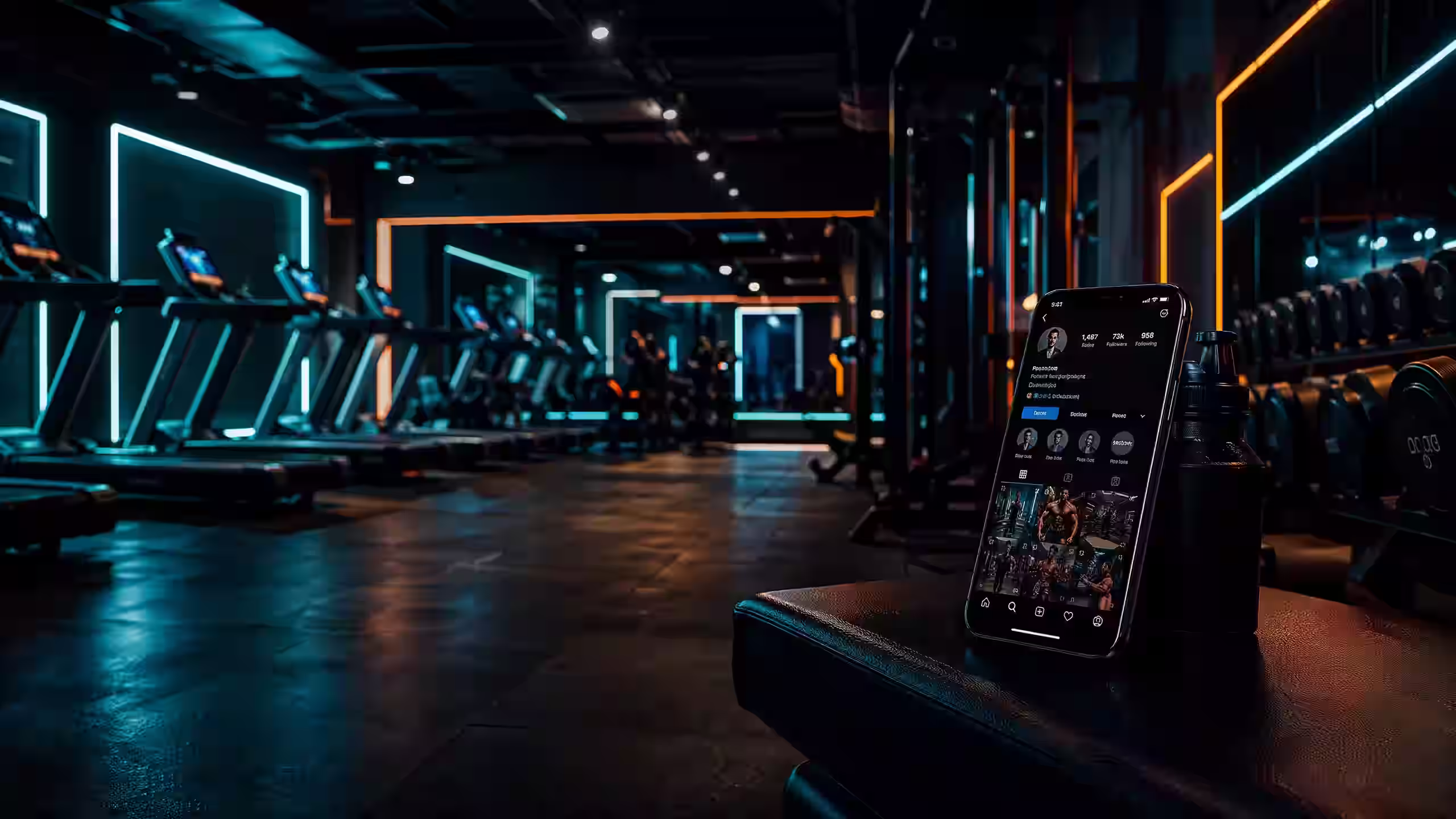 Gym and fitness industry marketing — member acquisition campaigns and social media